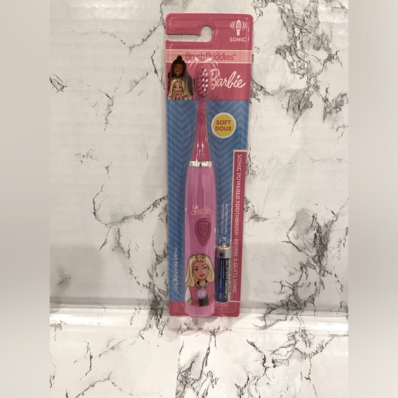*NEW* Barbie Sonic Powered Toothbrush & Barbie Toothpaste - Picture 4 of 5